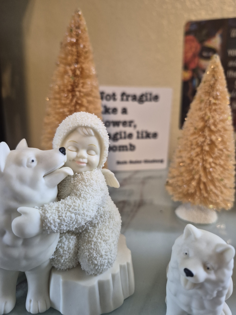 Snowbabies "Puppy Love" Set - Picture 3 of 6